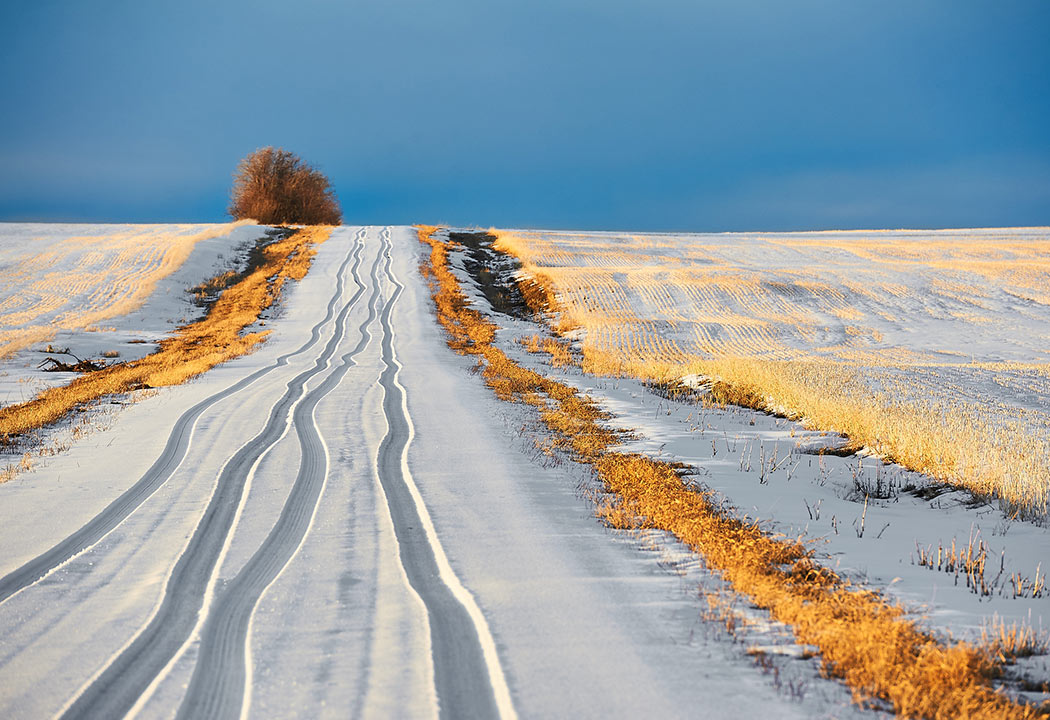 winter road